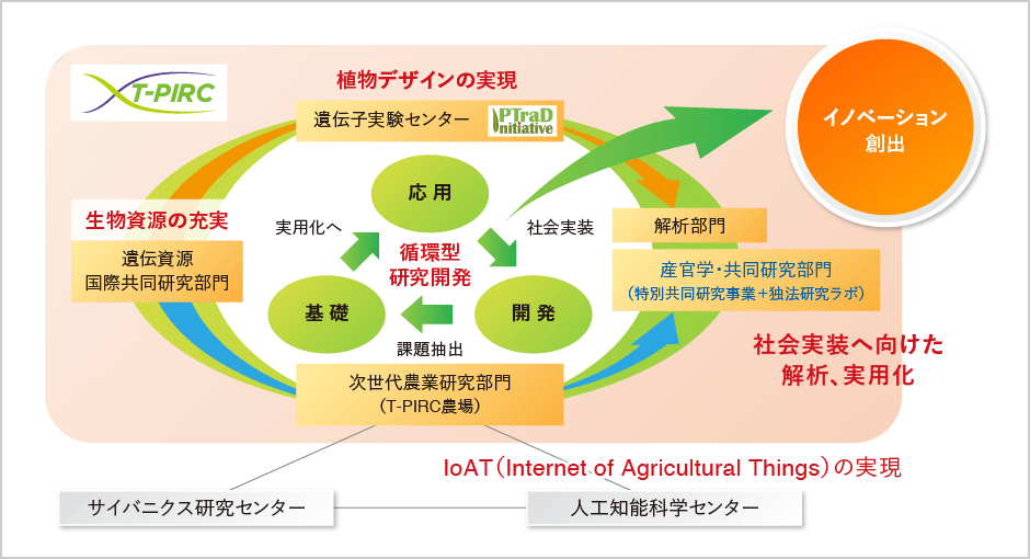 産官学・共同研究部門｜筑波大学つくば機能植物イノベーション研究センター（T-PIRC）